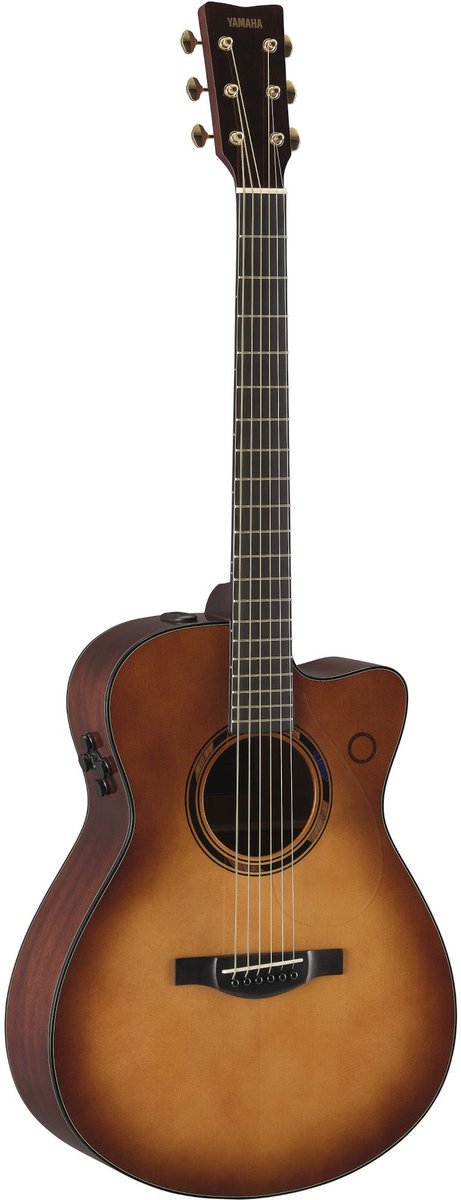 Yamaha TAS 3C Sand Burst TransAcoustic elektrisch-akoestische westerngitaar met gigbag