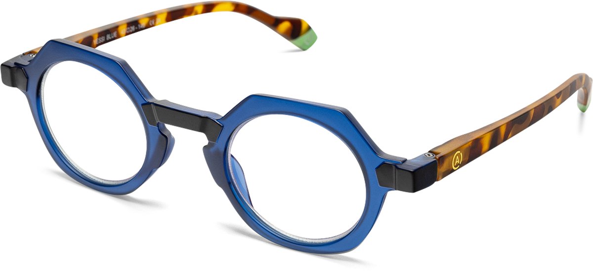 Leesbril Aptica Yessi-Blauw -+3.50