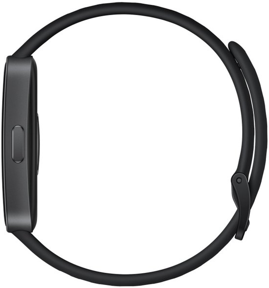 HUAWEI Band 10-Zwart |Gestroomlijnd metalen ontwerp | 100 trainingsmodi | AI-powered fitnessmonitoring & Geavanceerde slaapanalyse | Snelladen in 45 min | Batterijduur tot 2 weken