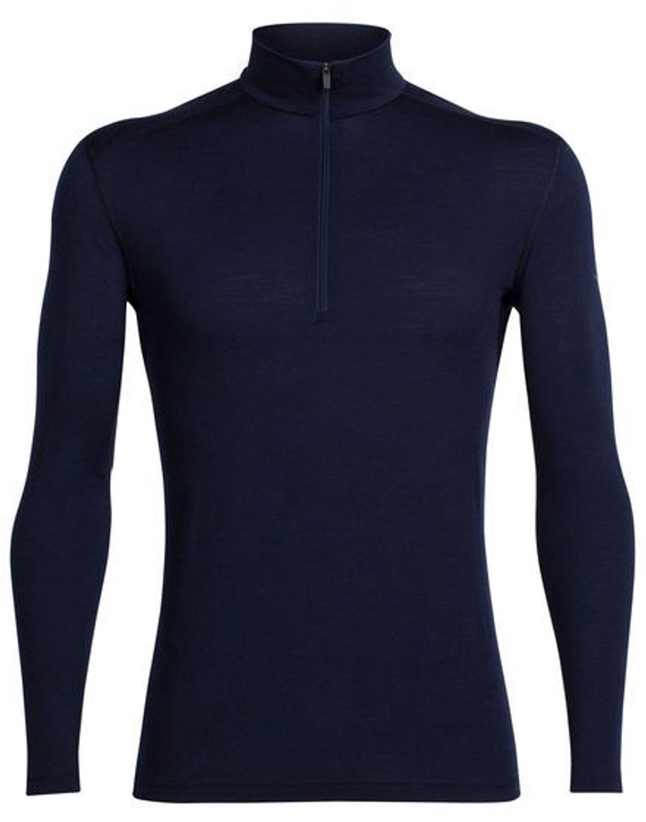 Icebreaker Men's Oasis Long Sleeve Half Zip Midnight Navy - L