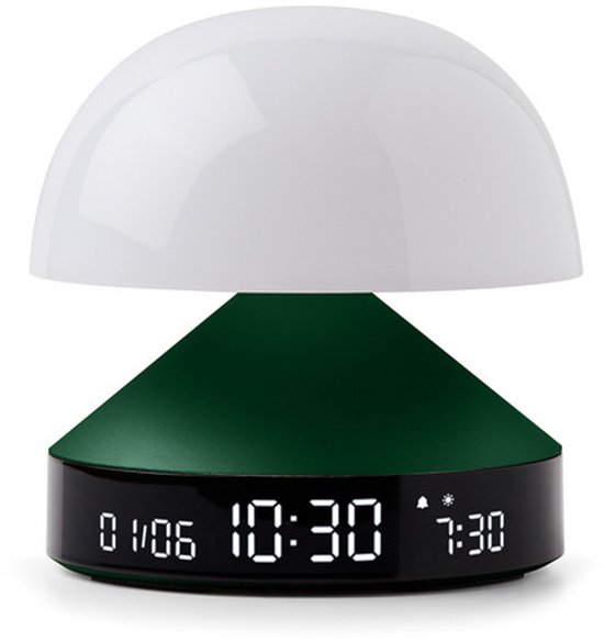 Lexon - Mina Sunrise - Wekker - Wake-up-light - Lampje - Groen