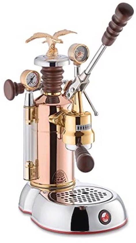 Koper Machine Espresso machine met koper en chroom design voor perfectie | bol