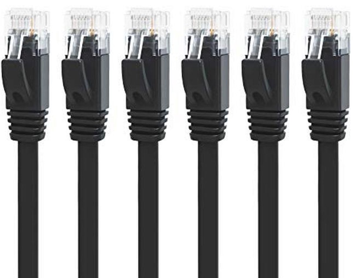 Cat6 Ethernet Kabel 3 Meter – Hoge Snelheid LAN Kabels RJ45 – UTP Netwerk Kabel Buiten 1000Mbit/s 250MHz