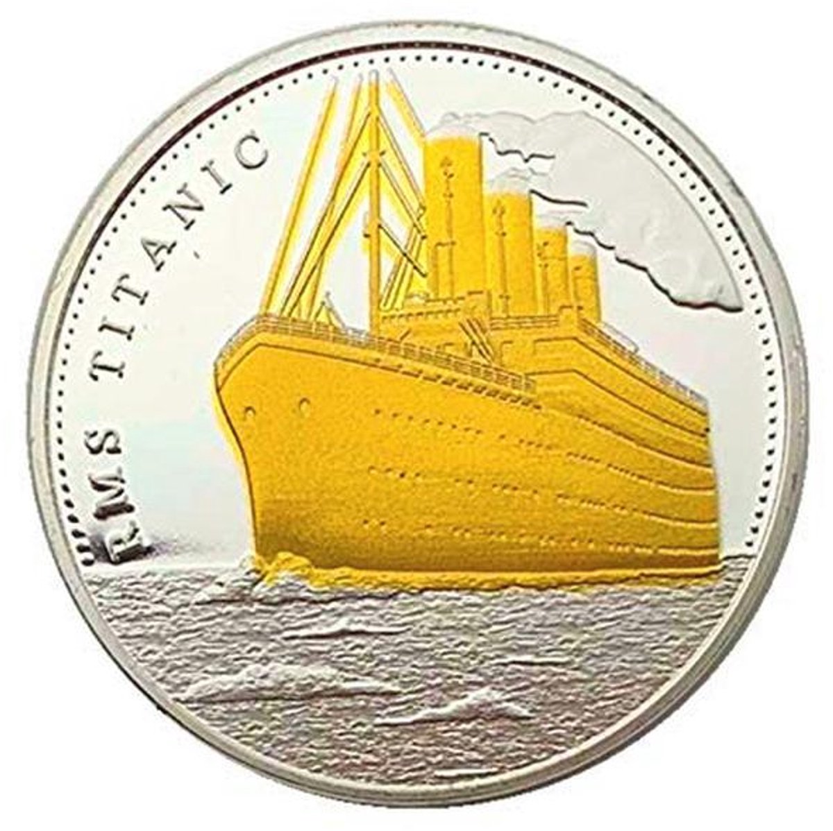 Verzamelmunten 100e verjaardag Titanic - Prachtige herdenkingsmunt voor verzamelaars