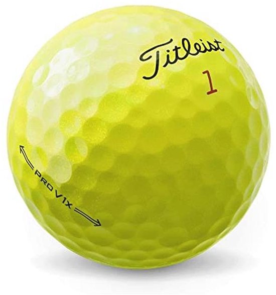 Golfballen Pro V1X - Geel, Volwassenen, Uniseks, Perfect voor Elke Golfer van Merkloos — afbeelding 3