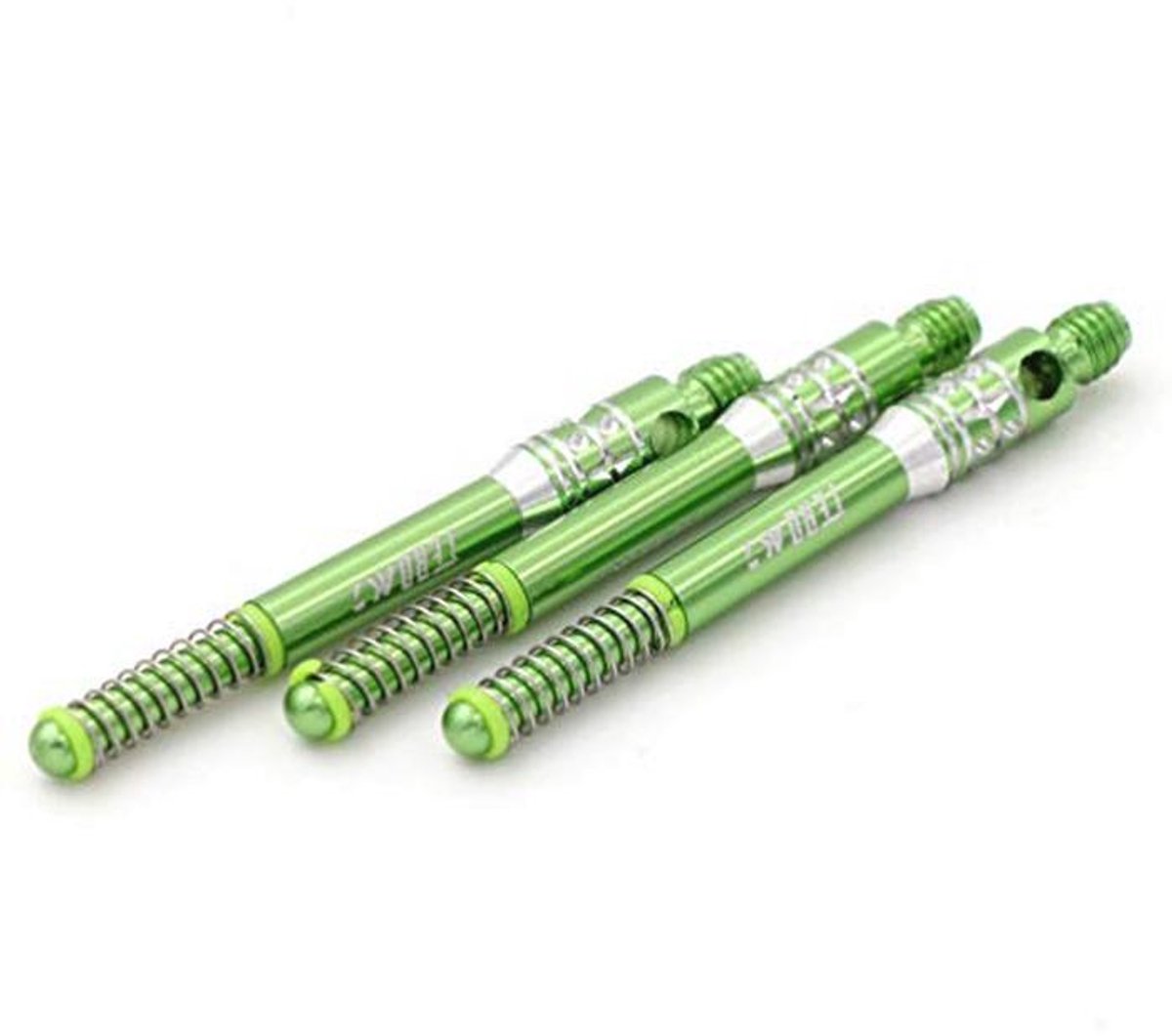 Dart Schachten met Ingebouwde Veer - Telescopisch - Set van 3 stuks