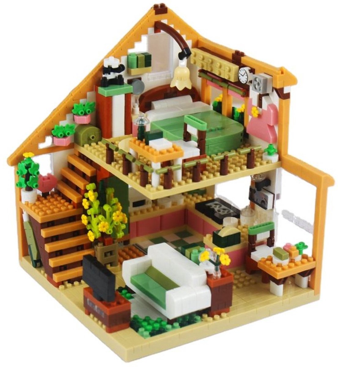 Mini bouwstenen – droomhuis