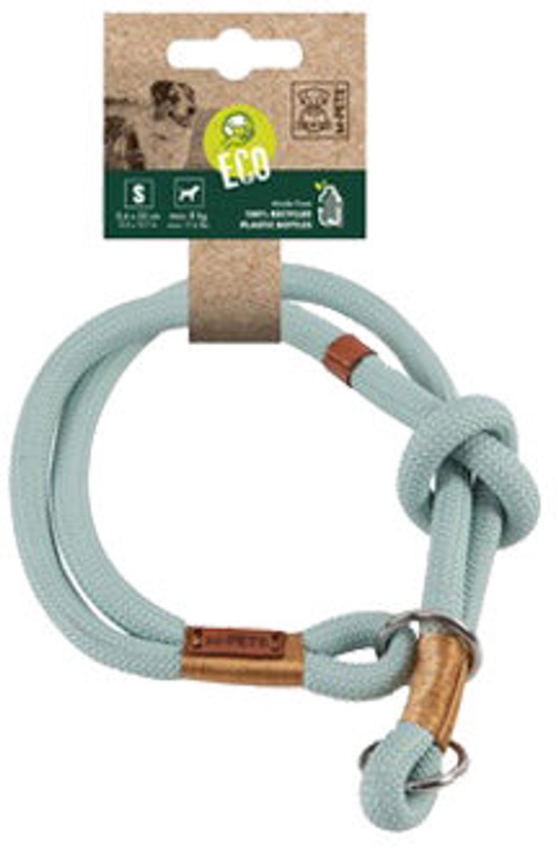 M-PETS - Eco Hondenhalsband - Wit - M - 0.8 cm x 45 cm
