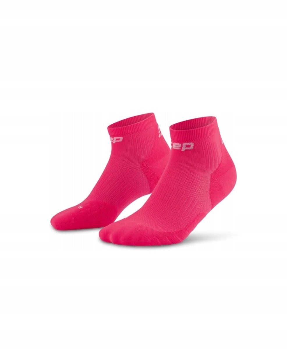 CEP Core Run 5.0 Low Cut Compressiesokken Dames Roze M