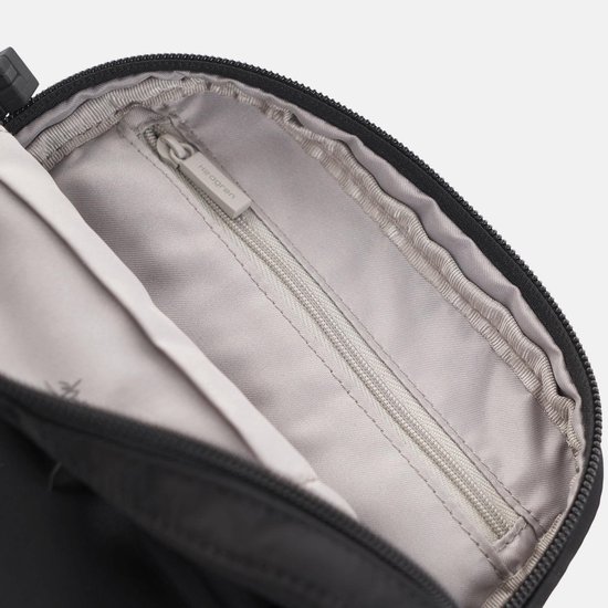 Hedgren RUSH – Mini sac bandoulière vertical avec protection RFID – Déperlant – Léger – Noir