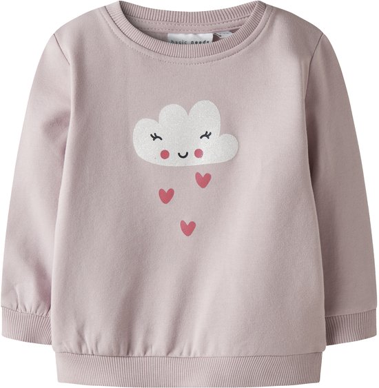 NAME IT - NBFVRILLIE LS SWEAT BOX BRU - Bébé - Cardigans