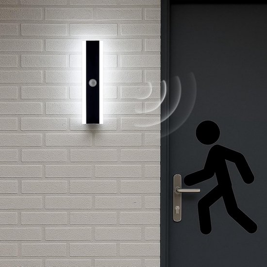 Buitenlamp Sambesi - Wand - Antraciet - Dag/nacht sensor - Van den Heuvel Verlichting