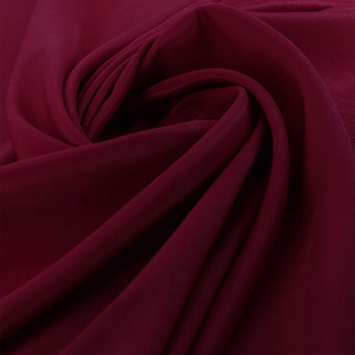 Vlekbestendig Tafelkleed Tafel loper Bordeauxrood Afwasbaar - 100x100 cm