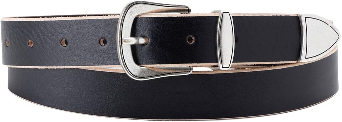 Heren Western Riem Leer Bruin Cowboy Stijl