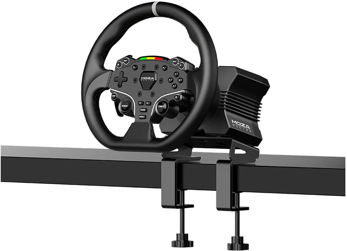 Moza Racing R5 Bundel - Direct Drive Wheel Base - ES Steering Wheel -SR-P Lite Pedals — cadeau in Gadgets - foto 2