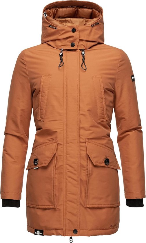 Wattierte Outdoorjacke mit Argyle-Muster /de
