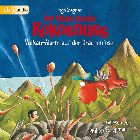 Der kleine Drache Kokosnuss - Vulkan-Alarm auf der Drachenin ... - cover