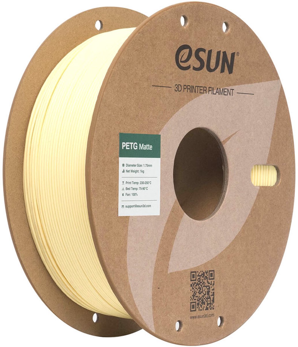 eSUN - PETG-Matte Almond Yellow (1.75mm - 1kg)