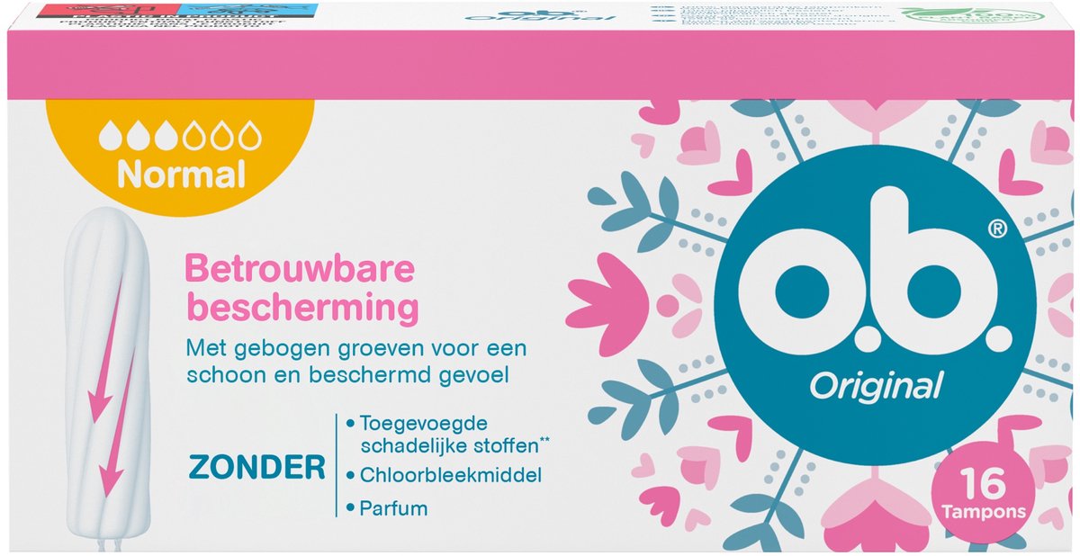 OB Tampons original normal 16 Stuks