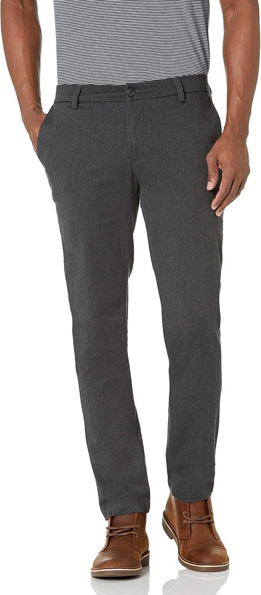 Slim Fit Stretch Pantalon Heren - Strijkvrij & Comfortabel
