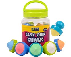 Kleurrijk Kindervriendelijk Krijt Set 6 Stuks peuter