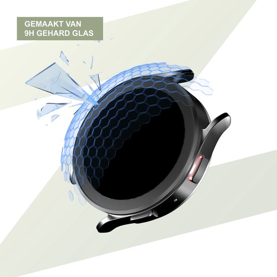 Bandz Glazen Screenprotector met One-Click Tool (2 Pack) – helder, krasbestendig, bubbelvrij – geschikt voor Garmin Forerunner 165