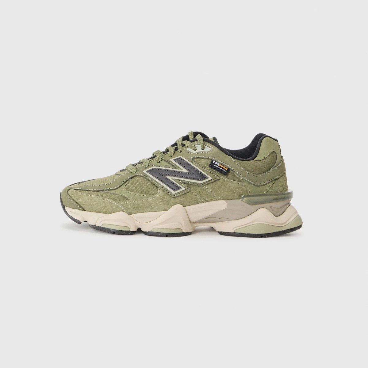 New Balance 9060 Cordura Sneakers Unisex Dark Olivine Wit