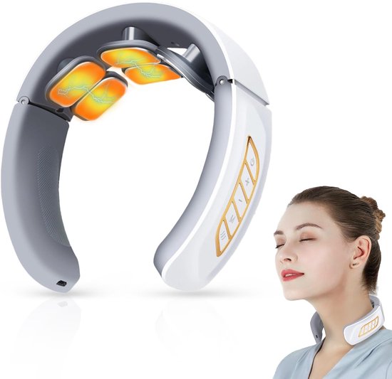 Yonars EMS trainingsapparaat, elektrische spierstimulator met 8 modi en 29 standen, USB-oplaadbaar, draagbare buikspiertrainer, elektrostimulatie voor buik, arm, been