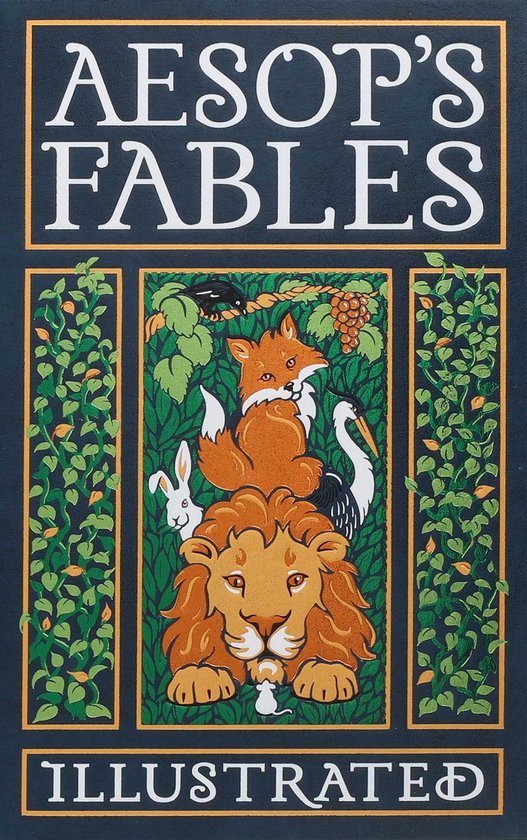 Leather-bound Classics- Aesop's Fables Illustrated - cover