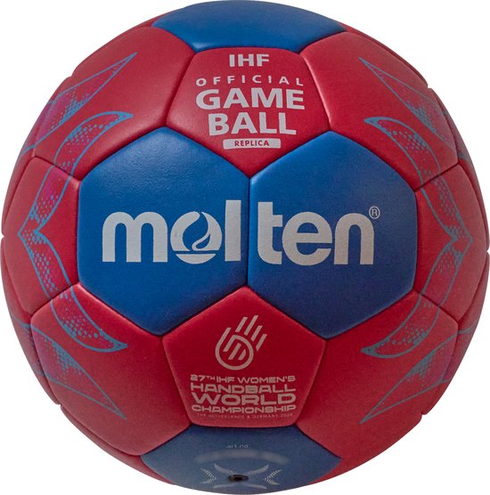 Molten d60 Handballen White/Blue/Gold 2