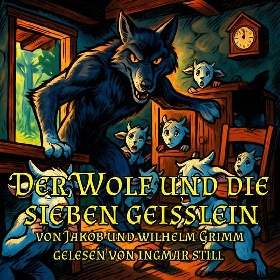 Der Wolf und die sieben Geißlein - cover