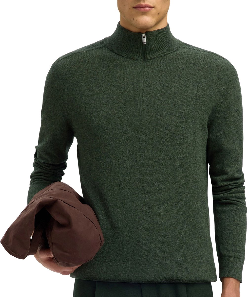 Selected Berg Half Zip Trui Heren - Maat M