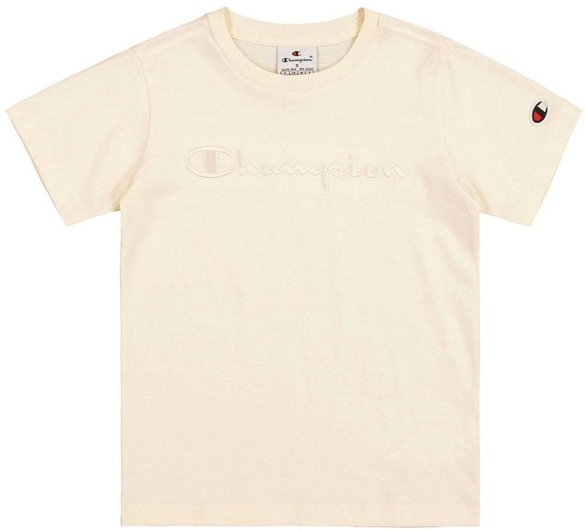 Champion Icons Shirt Junior Creme