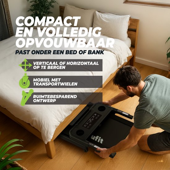 VirtuFit TR75i Loopband – Tot 12 km/u – 24 Programma’s – Verstelbare helling – Loopband inklapbaar – Hardloopband voor thuis – 2026 model