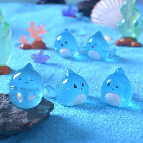 Mewutal 10 stuks kunstzeesterren van kunststof, meerkleurig, voor aquariumdecoratie, microlandschap, zeester, ornamenten voor aquarium, doe-het-zelf