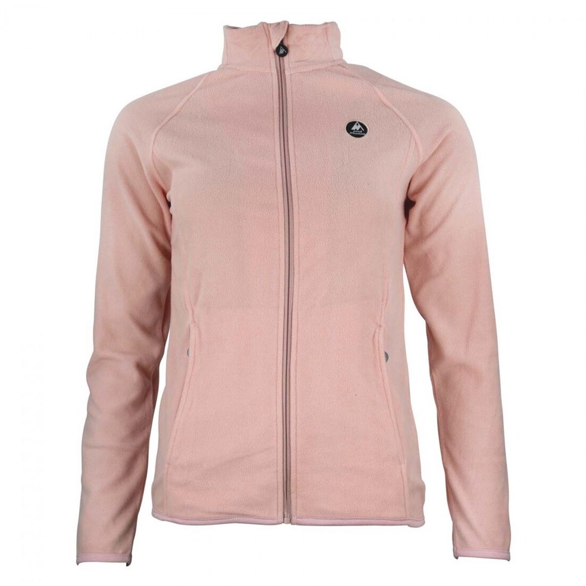 Polyester fleece met volledige rits voor dames Peak Mountain Roze