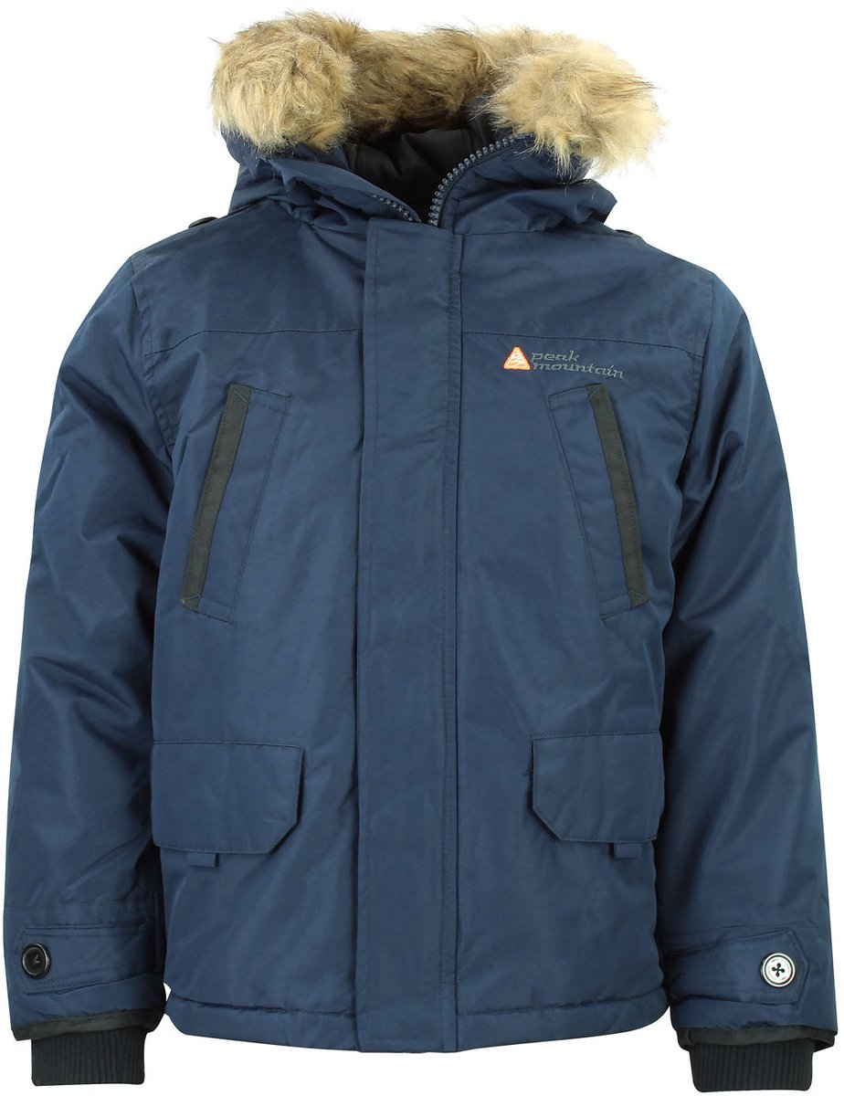 Skiparka voor kinderen Peak Mountain Ecapeak Blauw