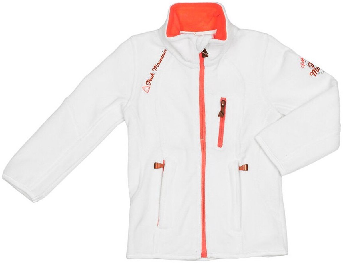 Meisjesfleece Peak Mountain Facalon Oranje