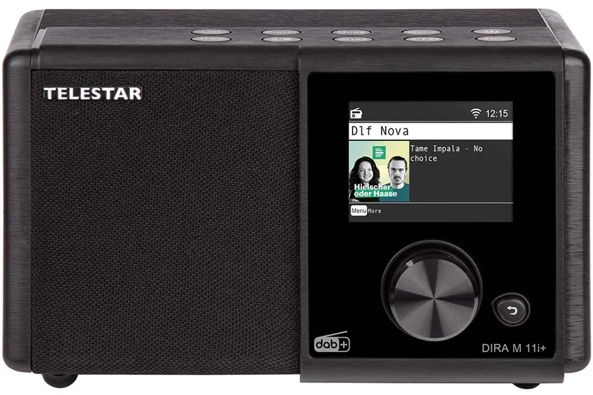 Telestar DIRA M11i - Internetradio - WiFi - DAB+/FM - Bluetooth - Zwart