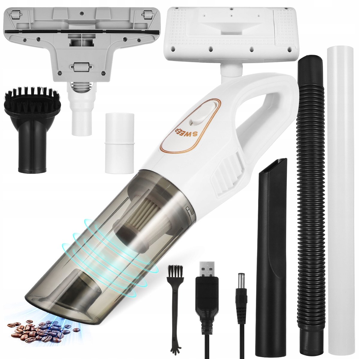 Draadloze Handstofzuiger Compact en Lichtgewicht - Draadloze - €39,99