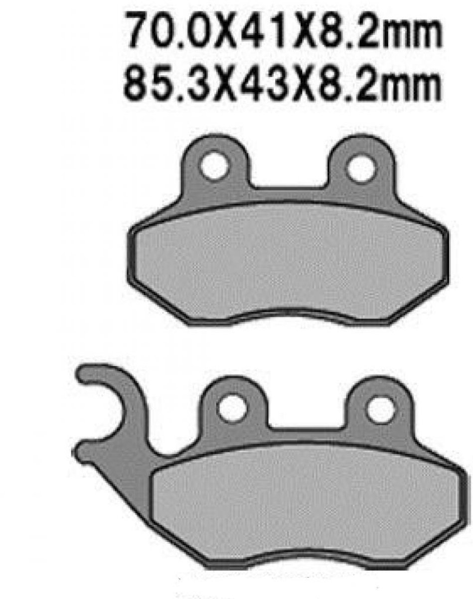 Plaquette de frein origine pour Scooter TGB 125 Bellavita I 4T 2012 à 2014 AVG Neuf