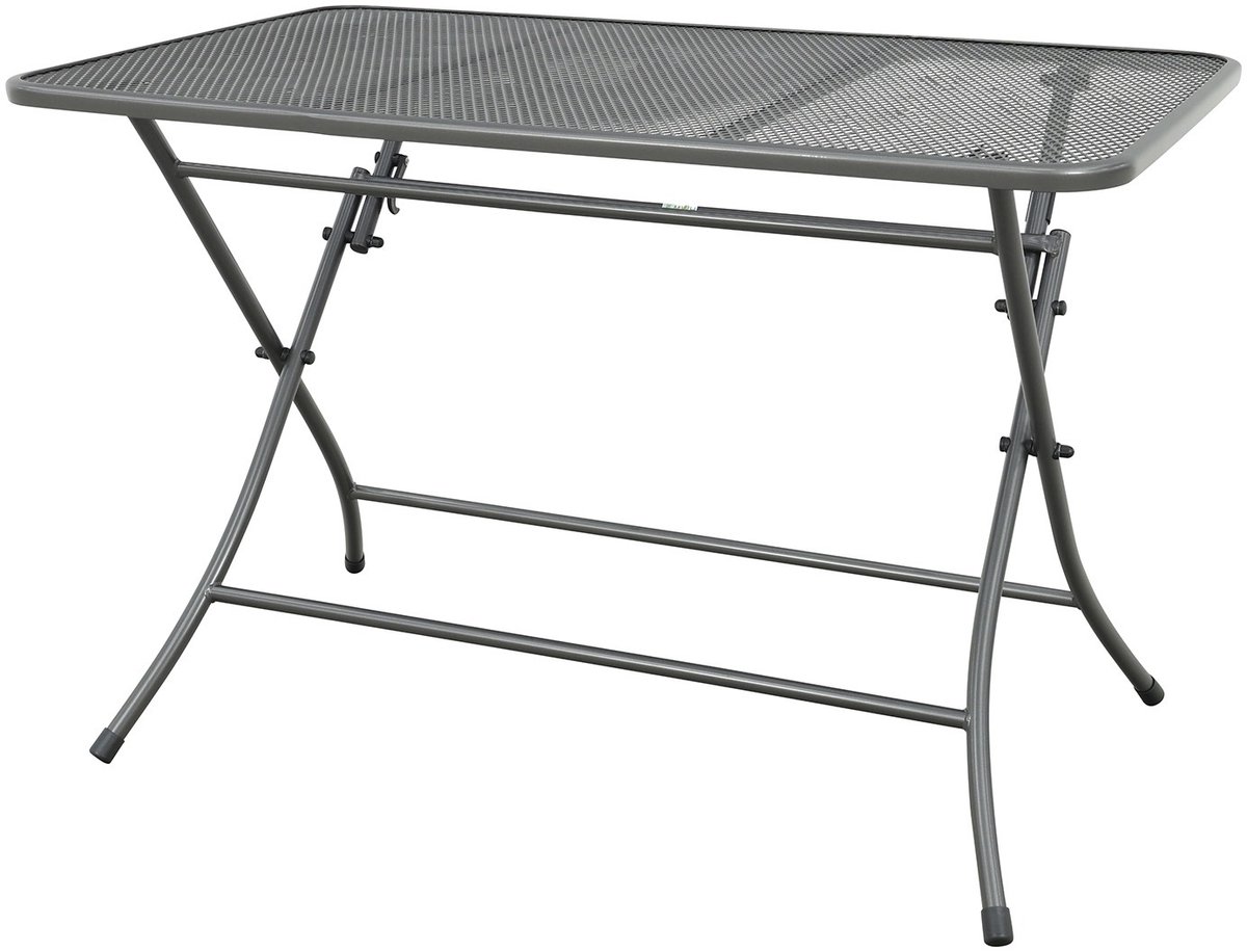 Royal Garden Café strekmetaal klaptafel 110x70 cm. - Antraciet