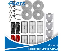 Roborock Qrevo CurvX Onderhoudsset (Plus.Parts® alternatief voor 8.02.0388)