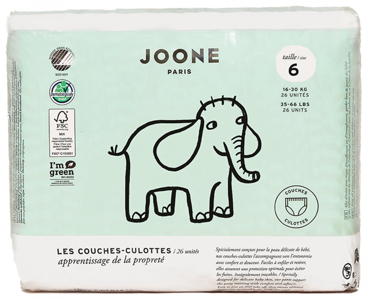 Joone Luierbroekjes Maat 6 (16-30 kg) 26 Stuks (Kleur : Blauw)