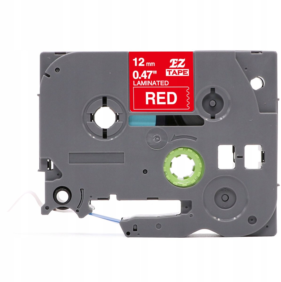 Brother TZe-435 Laminatietape 12mm Rood/Wit - Geschikt voor P-Touch