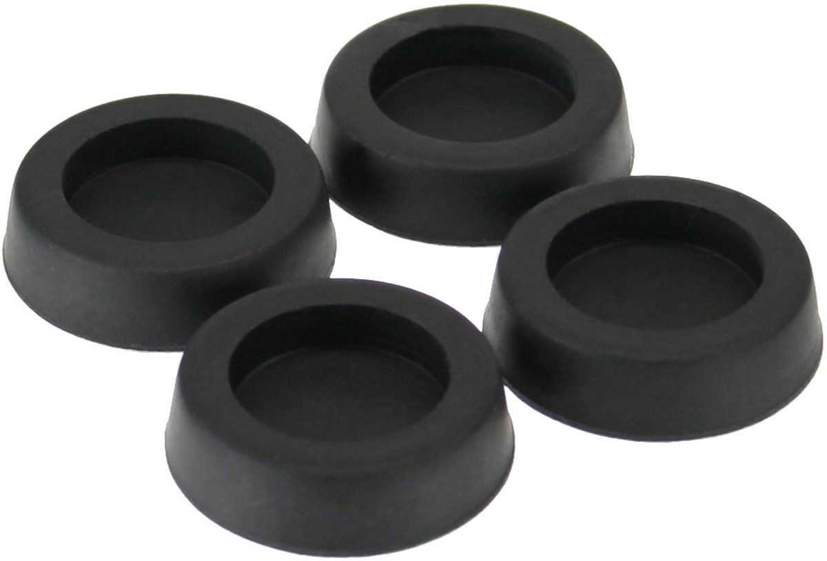 32mm Doorsnede Zelfklevende Rubberen Voetjes voor PC Behuizingen - 4 stuks