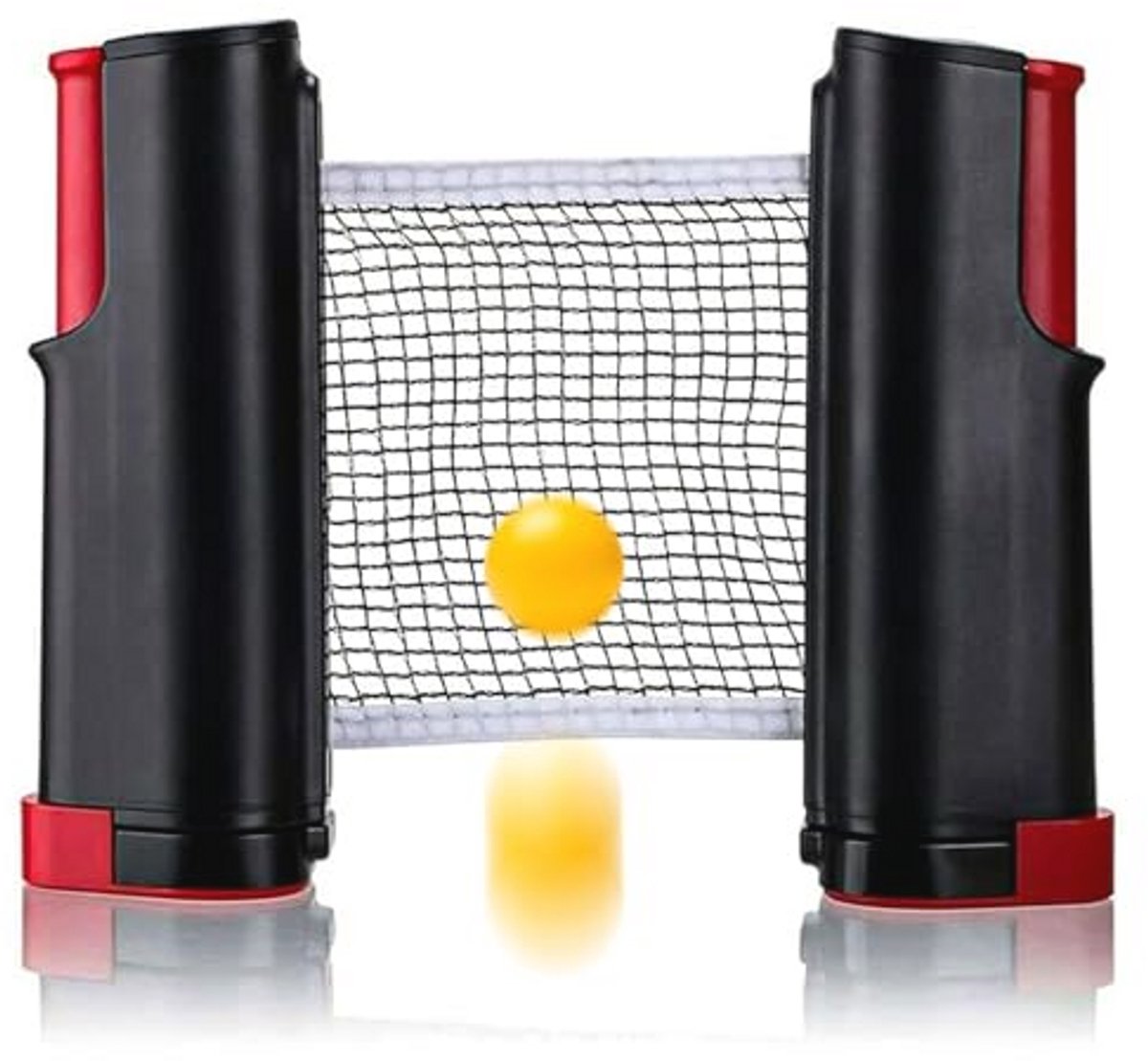 Uittrekbaar Tafeltennisnet - Draagbaar Pingpongnet voor Thuisgebruik - Geschikt voor Alle Tafels