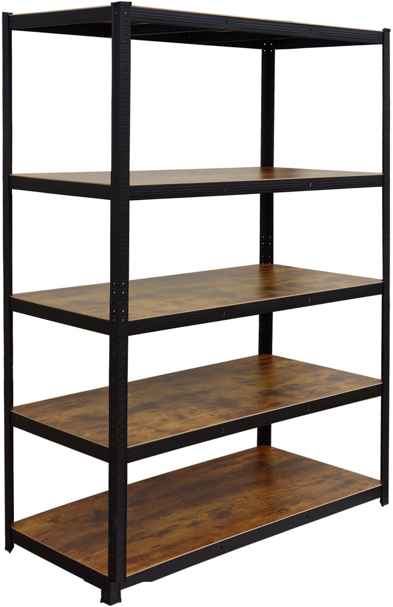 Stellingkast - 500 kg - 200x120x60 cm - industrieel