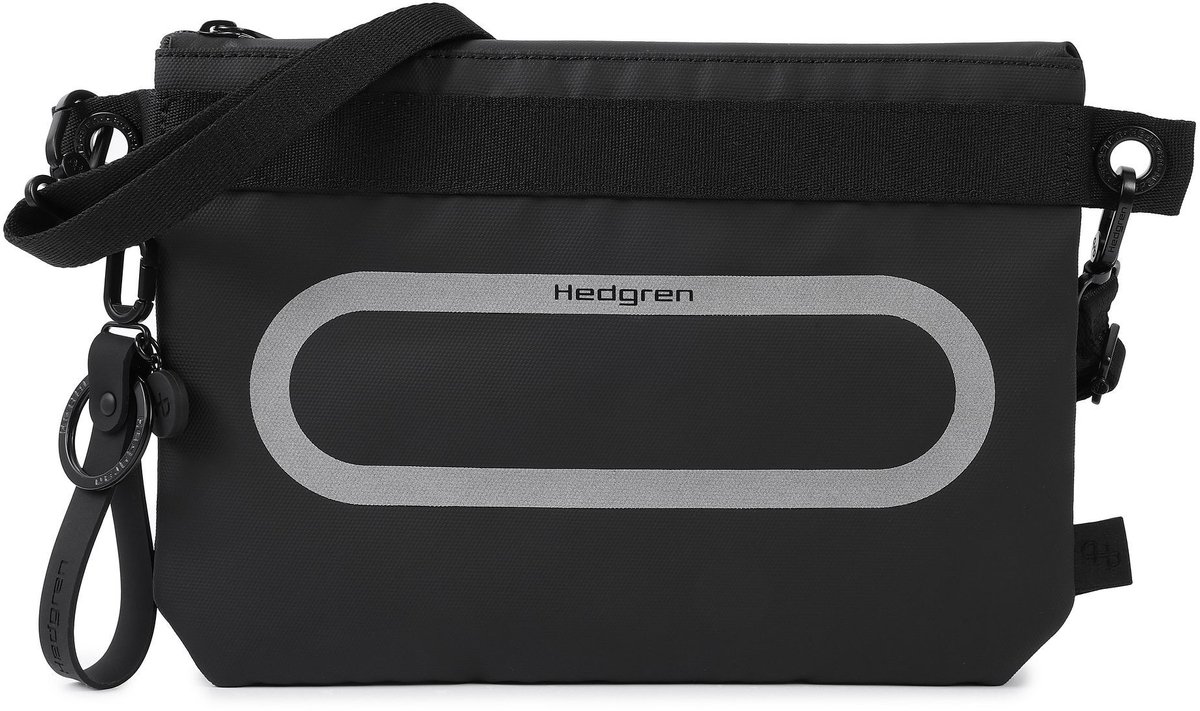 Hedgren Schoudertas Ichi Crossover Coated Black Zwart