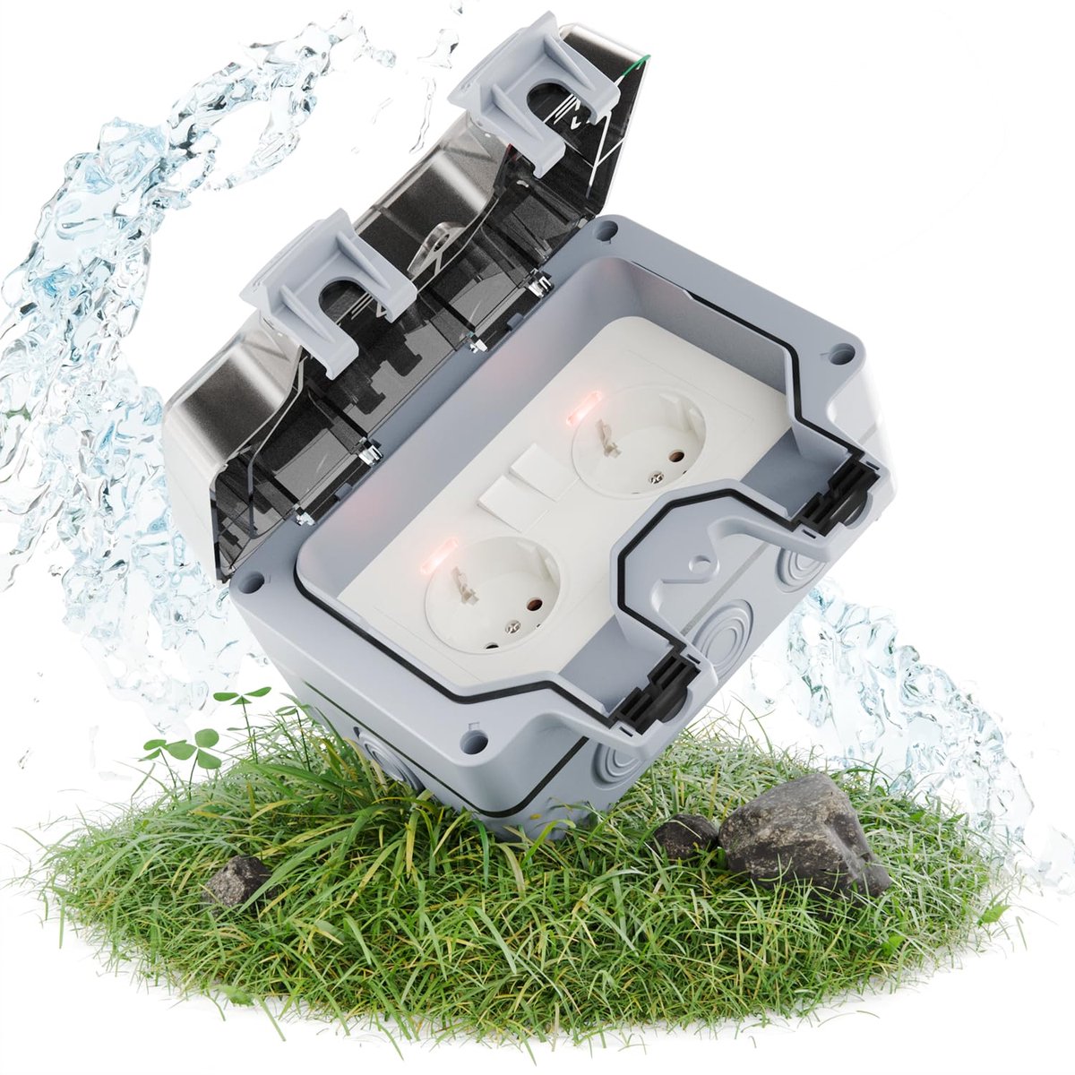 Buitenstopcontact - Buitenstopcontacten Waterdicht - Tuincontactdoos